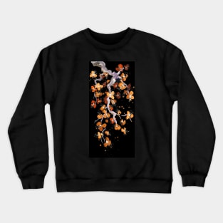 Japanese Orange Blossoms in the Night Crewneck Sweatshirt